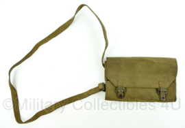 WO2 Canadese leger Webbing Bren Machinegeweer tooltas - Khaki - 21,5 x 13,5 x 1,5 cm - origineel