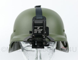 Militaire NVG nachtkijker Night Vision Goggles mount holding strap MET mounting plate en MET de Mount NVG - ZWART