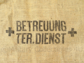 Zwitserse leger Jute zak - Betreuung Ter Dienst - 70 x 48 cm - origineel