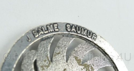 Frans Parachutisten baret insigne - J Balme Saumur - diameter 4,5 cm - origineel