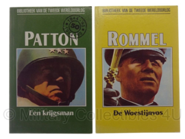 Boekjes "Patton" en "Rommel" - origineel