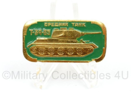 USSR Russische leger T-34 85 tank speld - 4 x 2 cm - origineel