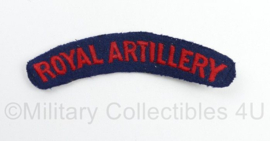 Canadese leger Royal Artillery shoulder title - 10 x 3 cm - origineel