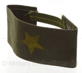 Groene armband met gele ster - onbekend - origineel