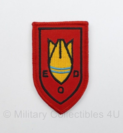 EOD Explosieven Opruimingsdienst Defensie embleem - met klittenband - 8 x 5 cm