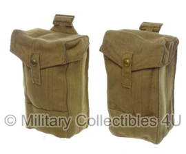 1 PAAR Britse Bren Gunner's Magazine  pouch Utility Pouch Magazijntassen borst model - origineel WO2