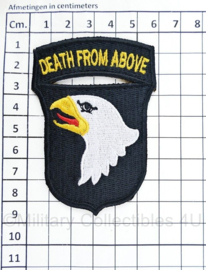 WO2 US Army 101st Airborne Division "Death From Above" patch - 8,4 x 6 cm