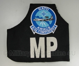 AWACS NATO Air Base E-3A MP Military Police armband - origineel