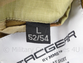 Tacgear MMB Desert camo tactical shirt UBAC licht gebruikt  - model met groot klittenband - Maat Large (52/54) - origineel