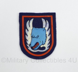 ABL Belgische luchtmacht Wing 1 Jachttoestellen Beauvechain embleem - 6,5 x 5 cm - origineel