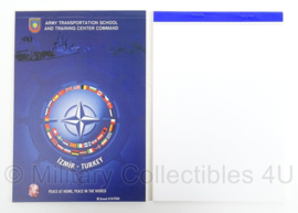 Turkse leger informatie brochure - Izmir - ATSTC -  Steadfast Move 2007 - 14 x 22 cm - origineel