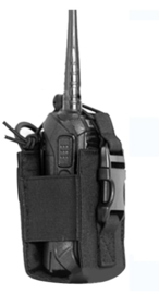 Portofoon koppeltas universeel - MOLLE draagsysteem - 7 x 5 x 9,5 cm. - COYOTE