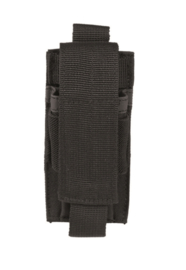 Magazijntas Single Magazin pouch koppeltas - MOLLE draagsysteem - 6 x 2 x 12 cm - ZWART