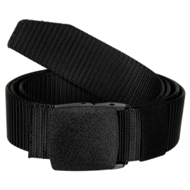 Tactical belt black - 3,8 cm. breed / max. 130 cm. lang