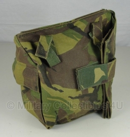 KL Nederlandse leger AMF12 gasmaskertas - woodland camo - origineel