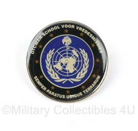 UN VN OCTMAN-School voor vredesmissies speld - 3 cm diameter - origineel