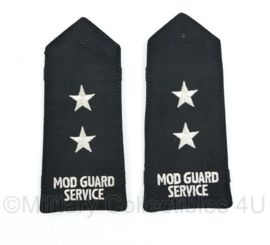 Britse Militaire Politie epauletten MOD GUARD SERVICE - Ministry of Defence - 15 x 7 cm - origineel
