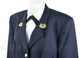 KM Koninklijke Marine Daagsblauw DAMES uniform set jas, broek en rok Geestelijke - met insignes - maat 46 - ongedragen - origineel