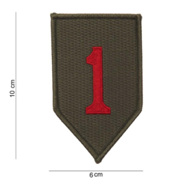 1st Infantry Division patch - Big red one