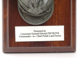 Poolse leger Commander-in-Chief Polish Land Forces aandenken - 15 x 10 cm - origineel