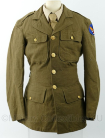 WO2 US Army Air Force AAF Class A jacket december 1940 - maat 33R = NL maat 43 regular - origineel