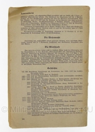 Schlag nach uber den Westen - Tornisterschrift der Wehrmacht 1939/40 - origineel