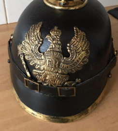 Pruissische Pickelhaube helmplaat replica