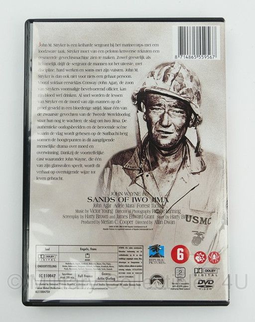 DVD Sands of Iwo Jima - origineel