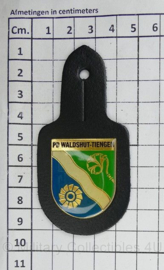 Polizeidirektion Waldshut-Tiengen borsthanger - 9 x 4,5 cm - origineel