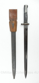 Belgische leger FN24 Export bajonet met draagstel - 53,5 cm lang - origineel