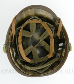 WO2 US Army MP Military Police M1 helm - replica / omgebouwd naoorlogs