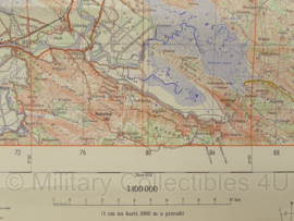 Mostar (574) topografische kaart 1:100 000 - 68,5 x 48,5 cm - origineel