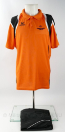 KLu RNLAF Erima sport set - shirt maat 44/46 /  broek maat XL - origineel