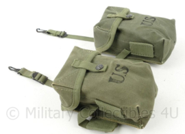 1 PAAR Replica US Vietnam oorlog M56 Ammo pouch small arms magazijntassen