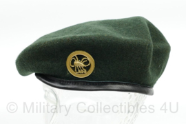 Replica WW2 Britse LRDG Long Range Desert Group baret met insigne - Maat 59