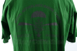 Korps Mariniers RNLMC Eerste mariniers Bataljon T shirt groen - medium - nieuw -  origineel