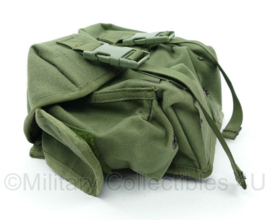 Profile Equipment MOLLE opbouwtas M4 double mag  pouch (voor 4 magazijnen)  Olive Drab - nieuw - 21 x 9 x 17 cm - origineel