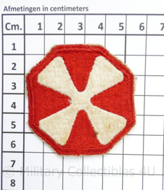 WW2 US 8th Army patch embleem - 5½ x 5½ cm - origineel