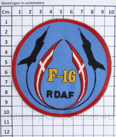 Deense leger Luchtmacht embleem RDAF F-16 -  origineel