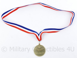 Klu Luchtmacht Zaalvoetbal CLSK 2017 medaille - origineel