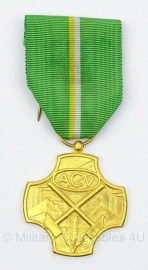 Belgische "ACV" gouden medaille - origineel