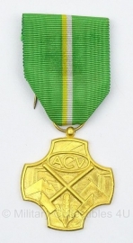 Belgische "ACV" gouden medaille - origineel
