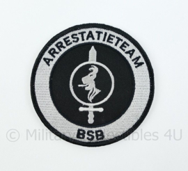 KMAR Koninklijke Marechaussee BSB Arrestatieteam embleem - met klittenband - diameter 9 cm