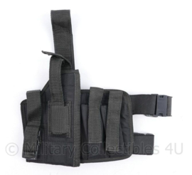 Defensie Kmar en Politie dropleg pistool holster met magazijntassen -  22 x 3 x 22 cm - origineel