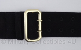 Leger centuur / stoffen riem 50mm voor om Class A en Dt uniform jas - donkerblauw - meerdere maten