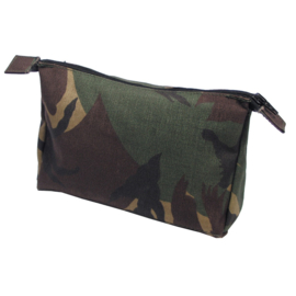 Nederlandse leger toilettas - woodland camo  - origineel