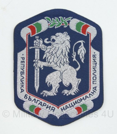 National Police of Bulgaria embleem - 10 x 7,5 cm -  origineel