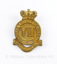 WW2 Canadian cap badge 8TH Canadian Hussars Princess Louises - 5,5 x 3,5 cm - origineel