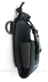 Zeadio Multi-Function Pouch Case Holder for GPS Phone Two Way Radio koppeltas zwart - 7,5 x 4 x 14 cm - licht gebruikt - origineel