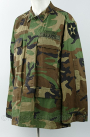 US Army Woodland 2nd Infantry Division uniform met Combat Infantry badge - medium long - origineel
